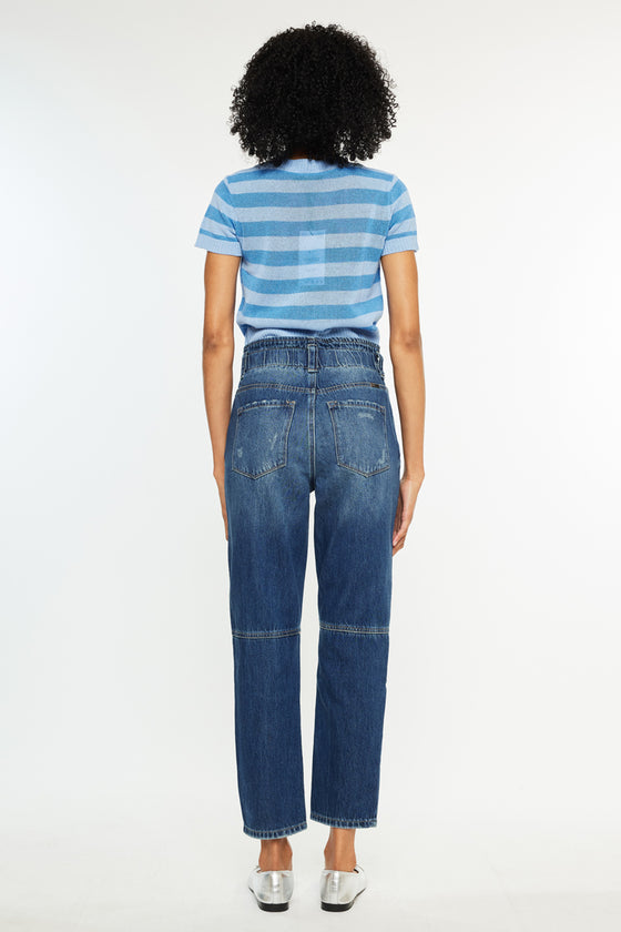 Bronte Ultra High Rise Mom Jeans - Official Kancan USA