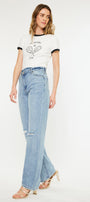 Wanda Ultra High Rise 90's Straight Leg Jeans - Official Kancan USA