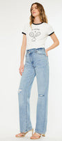 Wanda Ultra High Rise 90's Straight Leg Jeans - Official Kancan USA