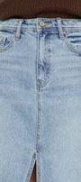 Indigo High Rise Midi Skirt - Official Kancan USA