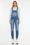 Katarina High Rise Ankle Skinny Overalls