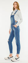 Katarina High Rise Ankle Skinny Overalls - Official Kancan USA