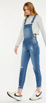Katarina High Rise Ankle Skinny Overalls - Official Kancan USA