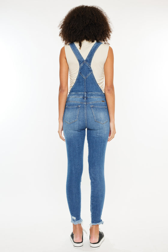 Katarina High Rise Ankle Skinny Overalls - Official Kancan USA