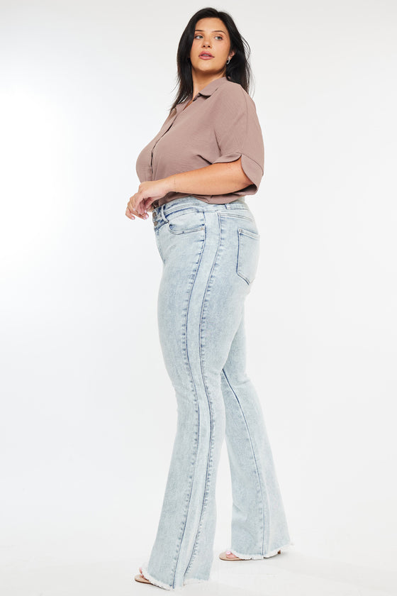 Marcy High Rise Bootcut Jeans (Plus Size) - Official Kancan USA