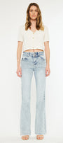 Kara High Rise Flare Jeans - Official Kancan USA