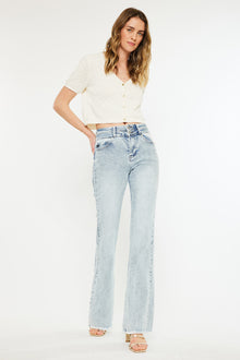  Kara High Rise Flare Jeans - Official Kancan USA