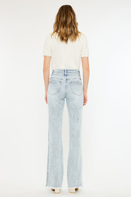 Kara High Rise Flare Jeans - Official Kancan USA