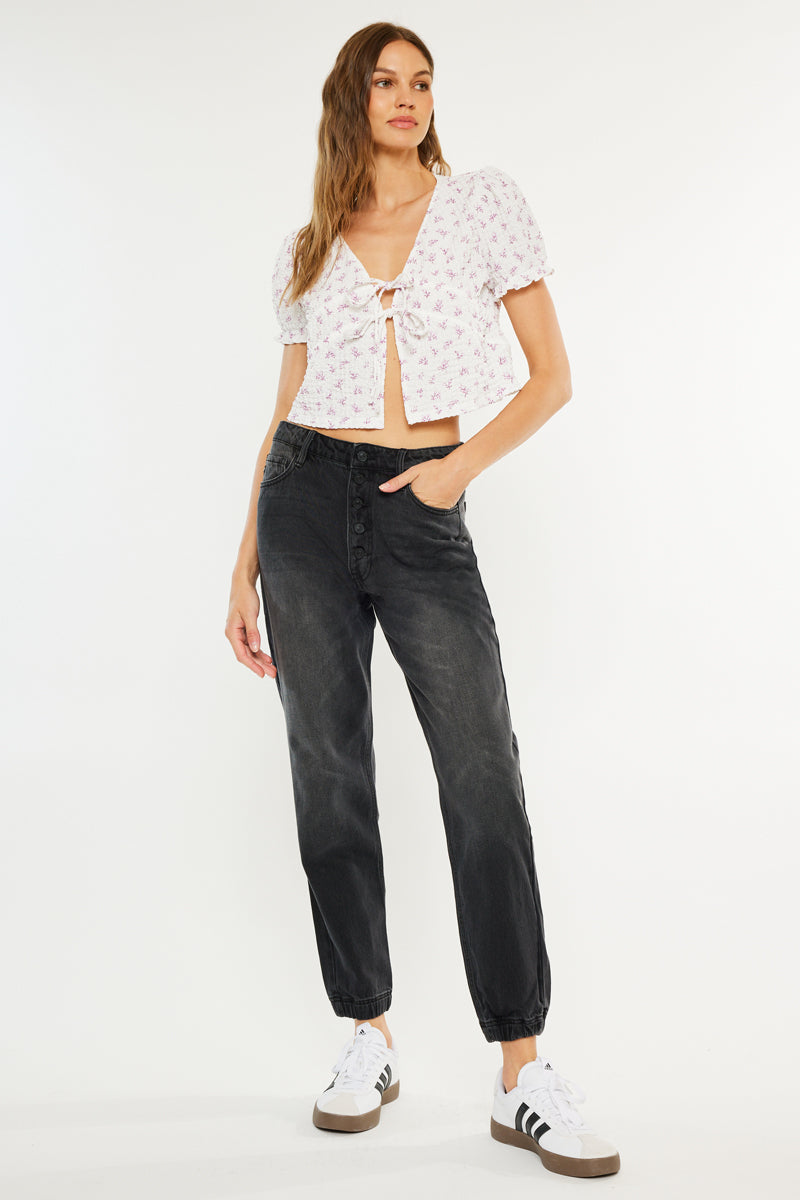 Sheldon High Rise Joggers - Official Kancan USA