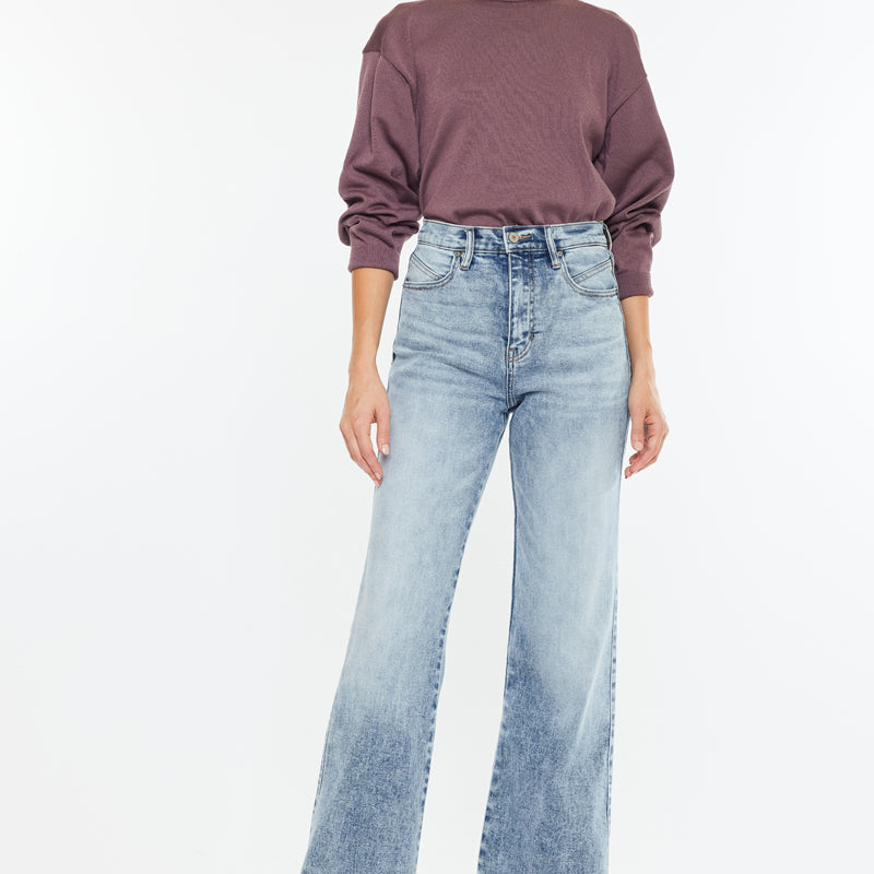 Roxana Ultra High Rise 90's Flare Jeans - Official Kancan USA