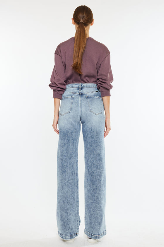 Roxana Ultra High Rise 90's Flare Jeans - Official Kancan USA