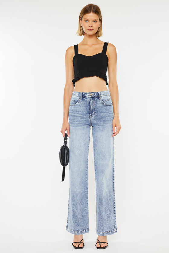 Roxana Ultra High Rise 90's Flare Jeans - Official Kancan USA