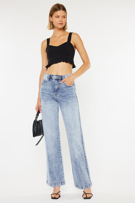 Roxana Ultra High Rise 90's Flare Jeans - Official Kancan USA