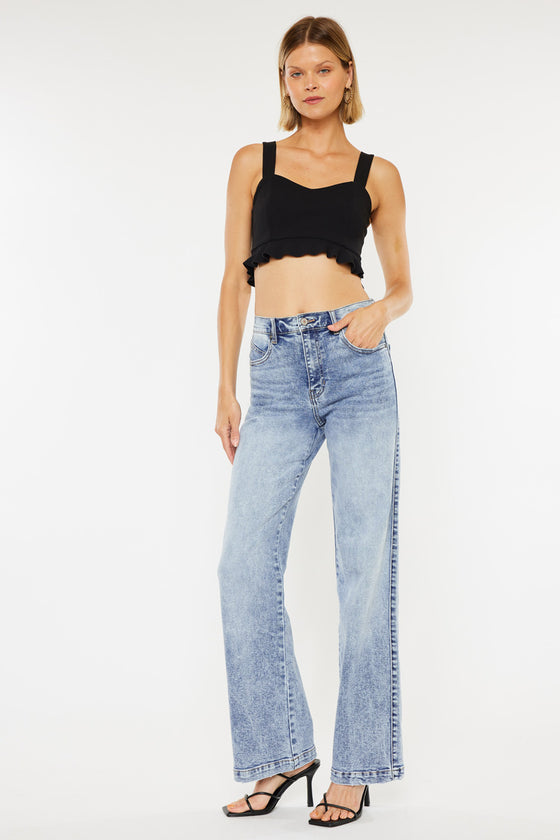 Roxana Ultra High Rise 90's Flare Jeans - Official Kancan USA