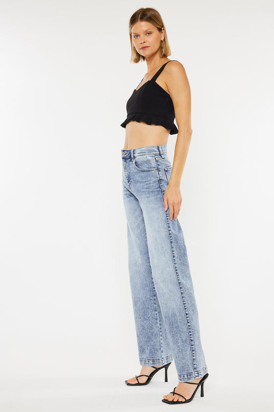 Roxana Ultra High Rise 90's Flare Jeans - Official Kancan USA