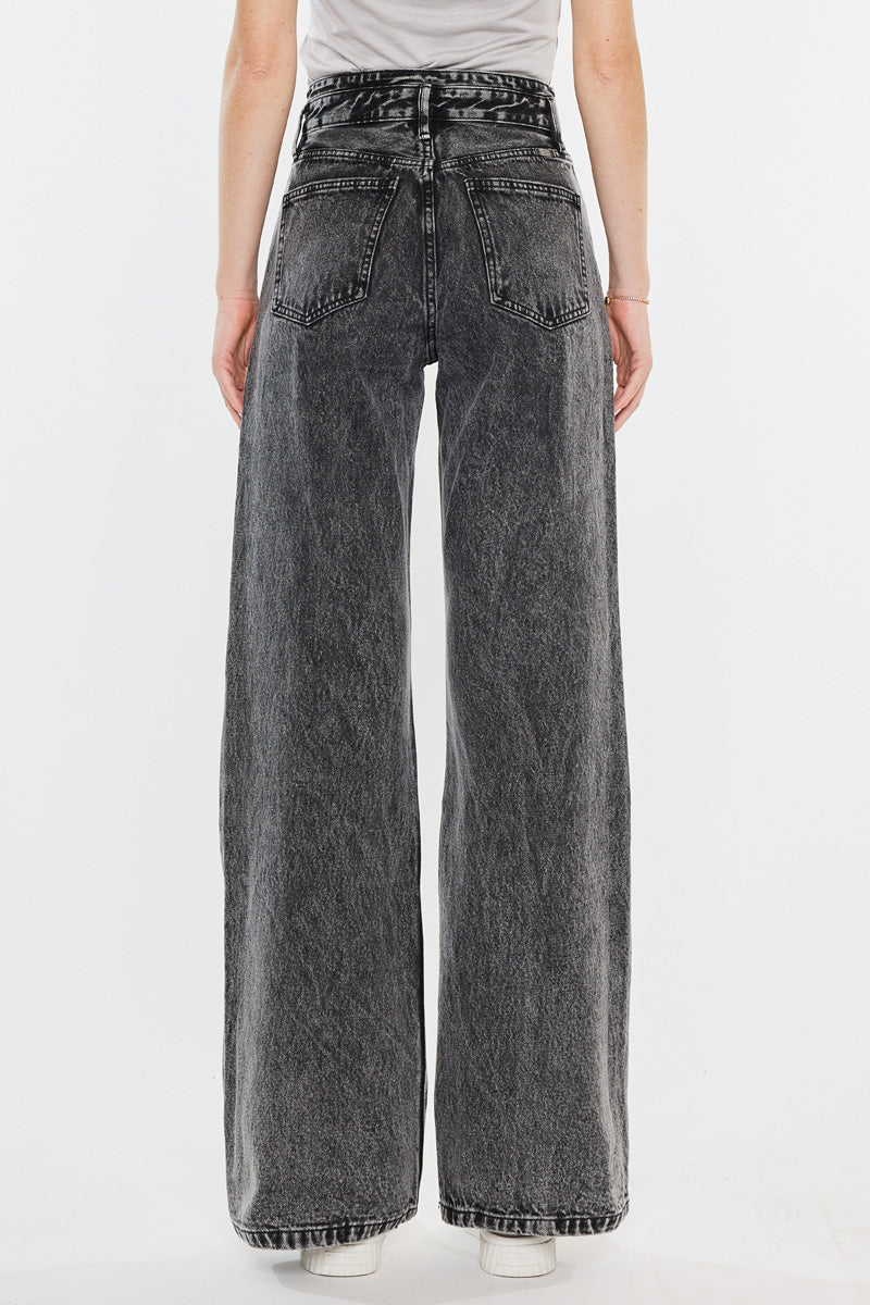 Raila Ultra High Rise 90's Flare Jeans - Official Kancan USA