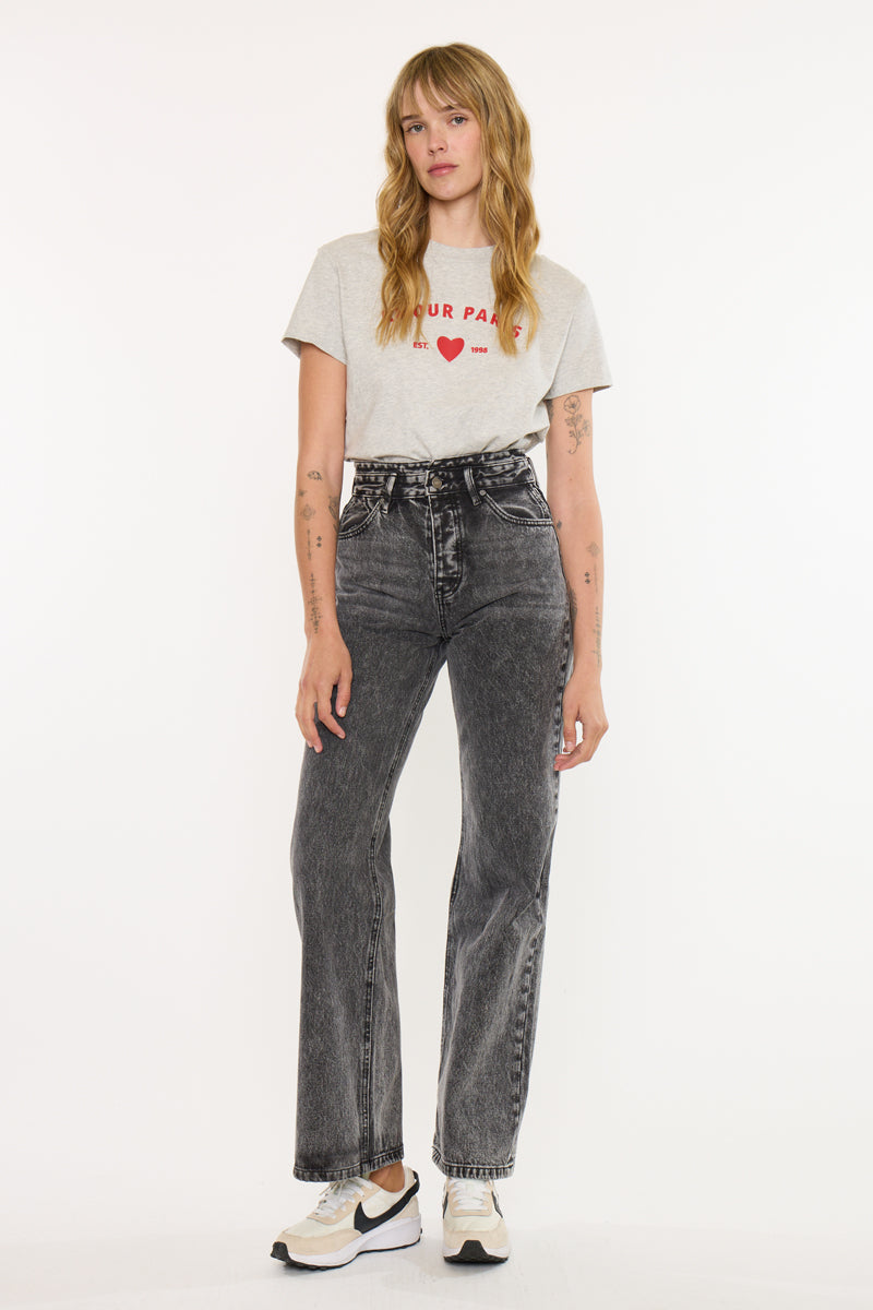 Raila Ultra High Rise 90's Flare - Official Kancan USA