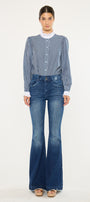 Cinthia Ultra High Rise Super Flare Jeans - Official Kancan USA