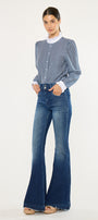 Cinthia Ultra High Rise Super Flare Jeans - Official Kancan USA