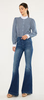 Cinthia Ultra High Rise Super Flare Jeans - Official Kancan USA