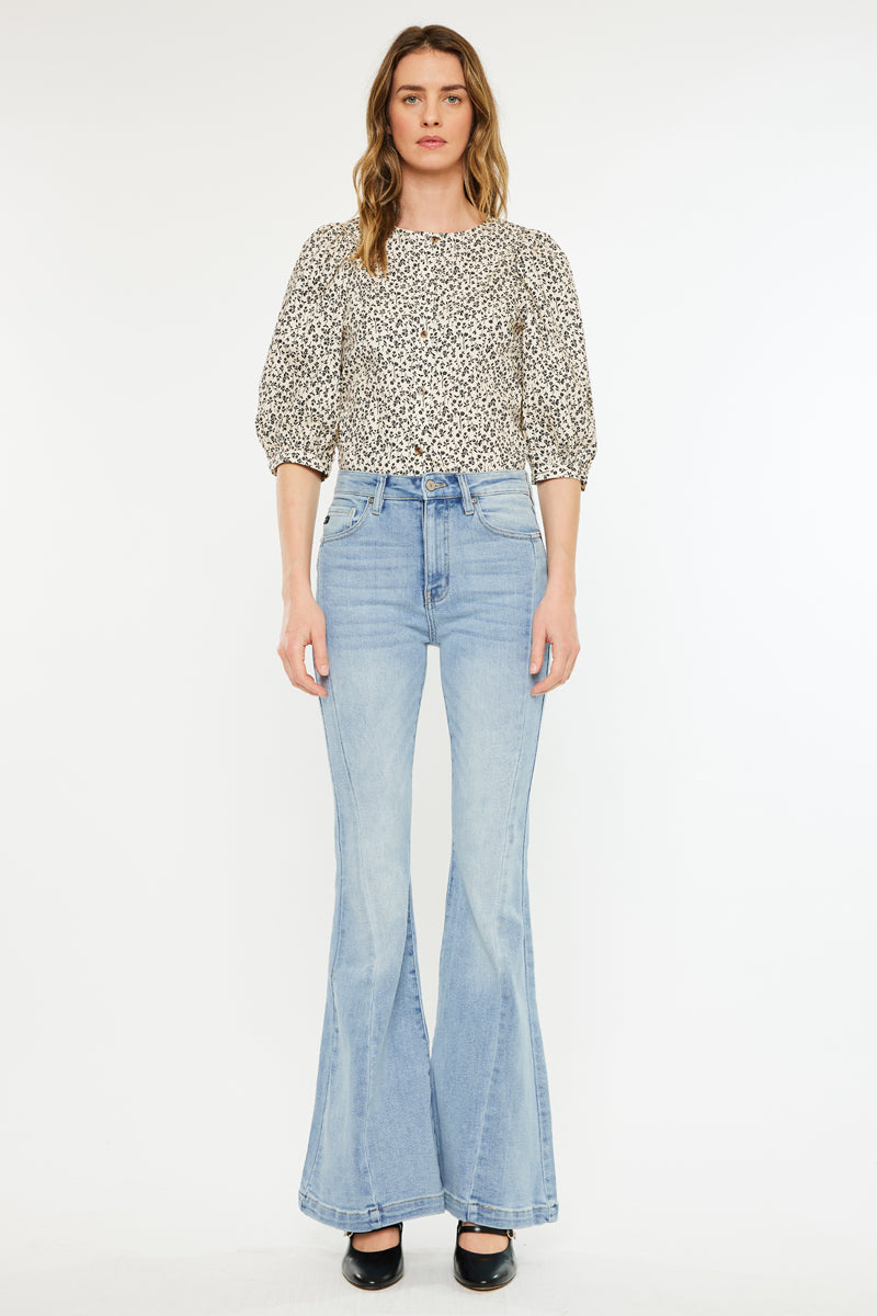 Amayah High Rise Super Flare – Kancan USA