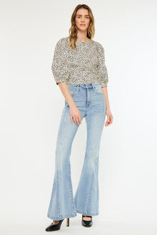  Amayah High Rise Super Flare Jeans - Official Kancan USA