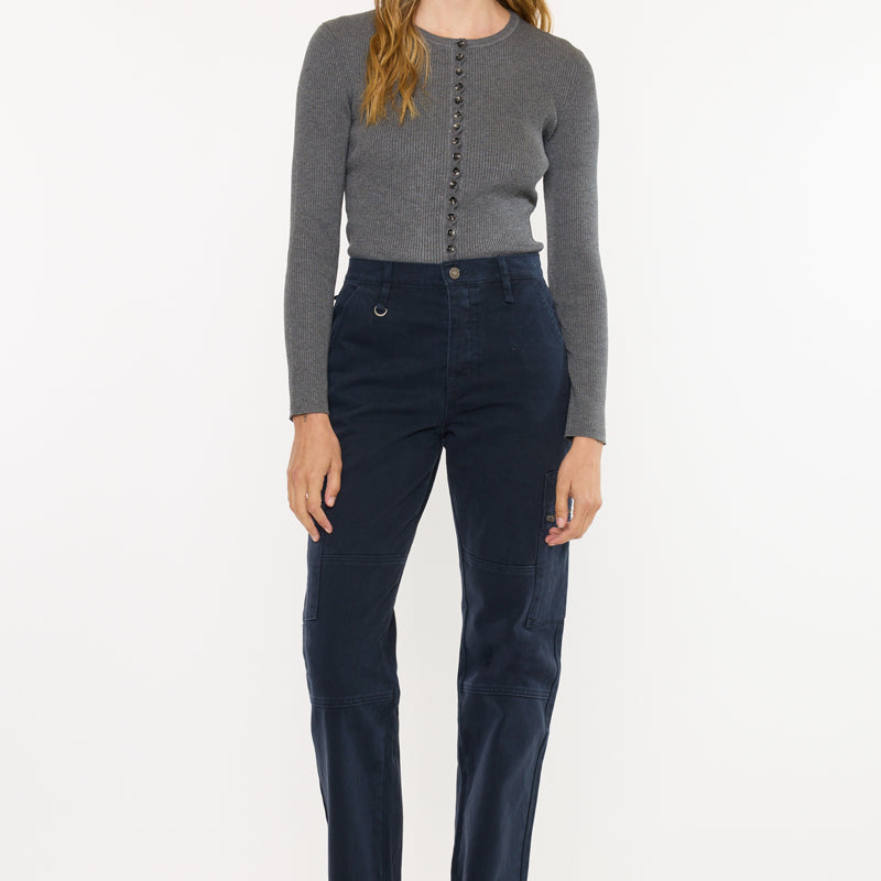 Jainie High Rise Straight - Official Kancan USA