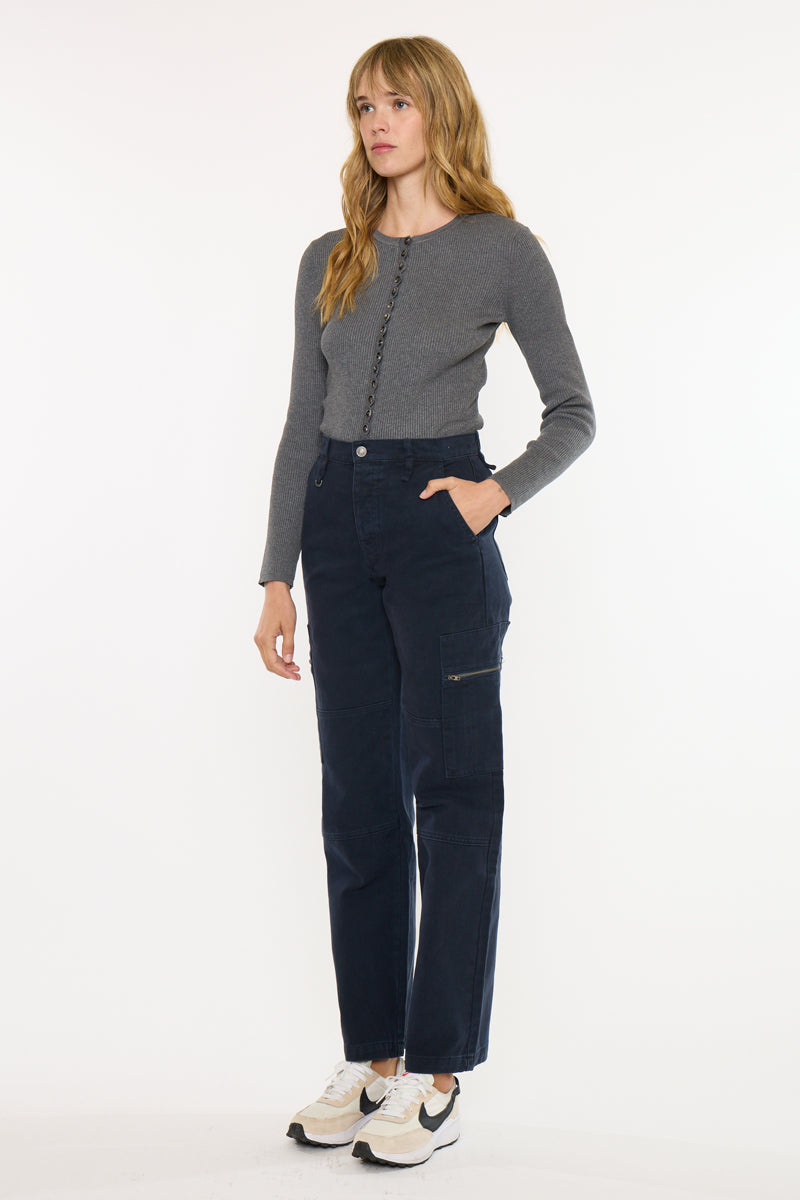 Jainie High Rise Straight - Official Kancan USA