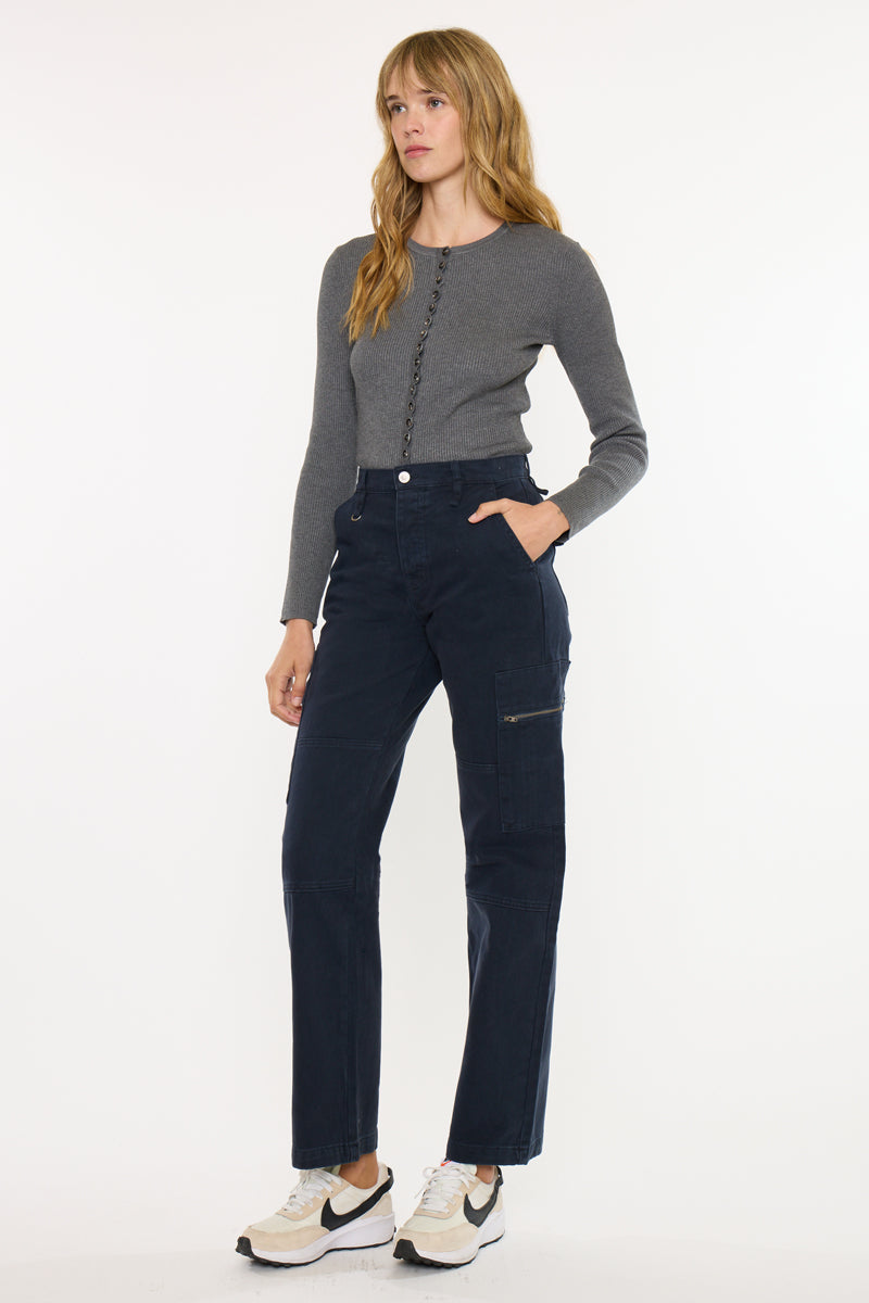 Jainie High Rise Straight - Official Kancan USA