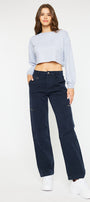 Jainie High Rise Straight Jeans - Official Kancan USA