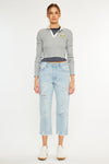 Sierra High Rise Straight Leg Jeans