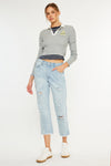 Sierra High Rise Straight Leg Jeans
