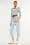 Sierra High Rise Straight Leg Jeans