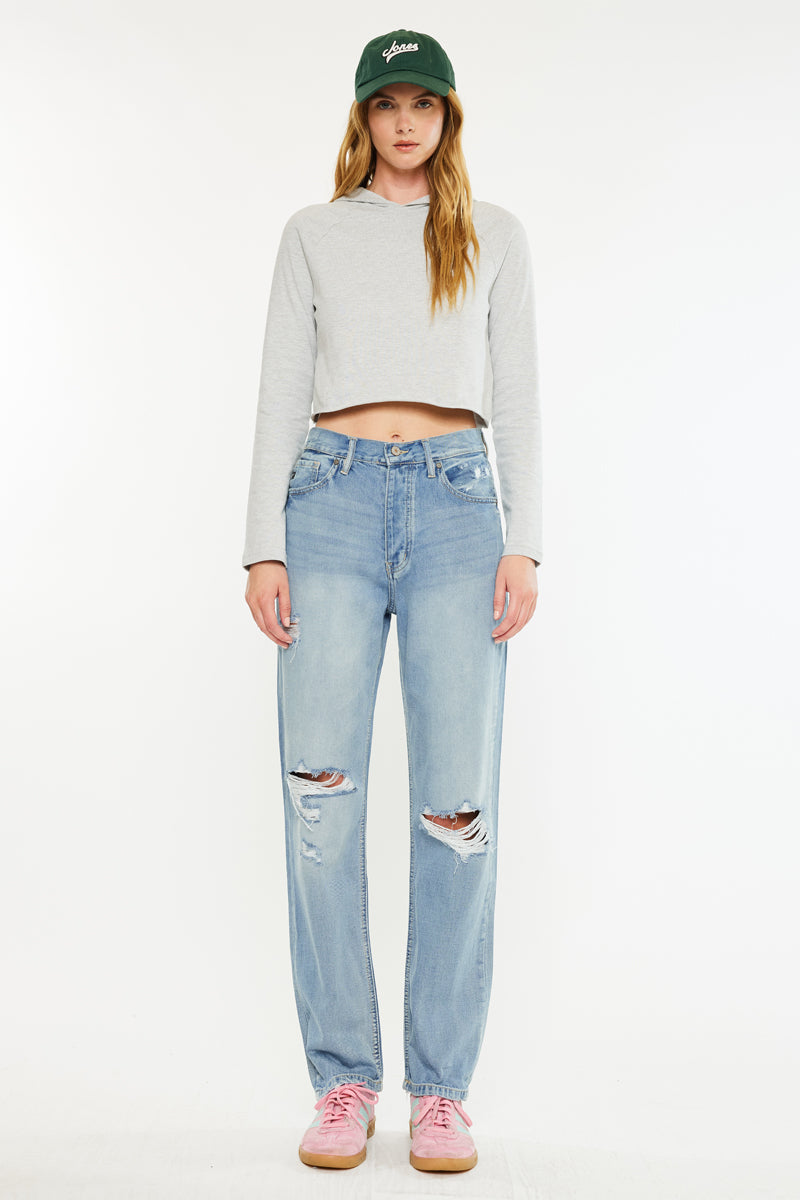 Jinx Ultra High Rise 90's Boyfriend Jeans - Official Kancan USA