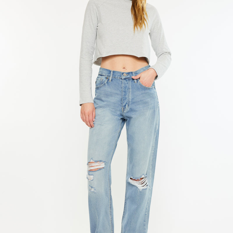 Jinx Ultra High Rise 90's Boyfriend Jeans - Official Kancan USA