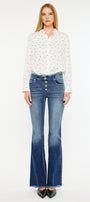 Veronica Mid Rise Flare Jeans - Official Kancan USA