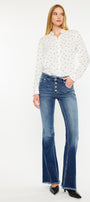 Veronica Mid Rise Flare Jeans - Official Kancan USA