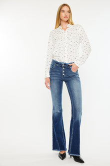  Veronica Mid Rise Flare Jeans - Official Kancan USA