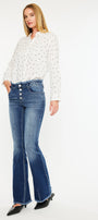 Veronica Mid Rise Flare Jeans - Official Kancan USA