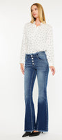 Veronica Mid Rise Flare Jeans - Official Kancan USA