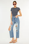 Sylvie Ultra High Rise 90's Boyfriend Jeans - Official Kancan USA