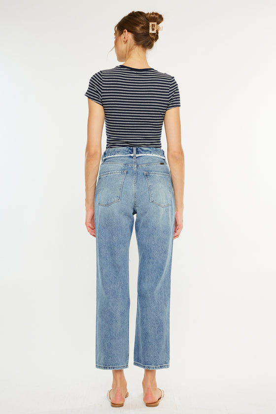Sylvie Ultra High Rise 90's Boyfriend Jeans - Official Kancan USA