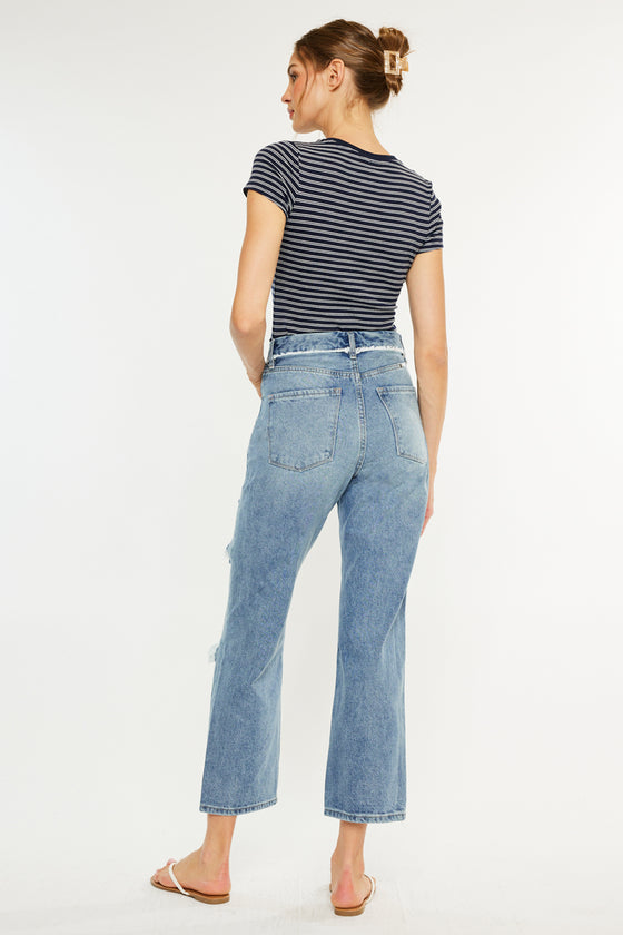Sylvie Ultra High Rise 90's Boyfriend Jeans - Official Kancan USA