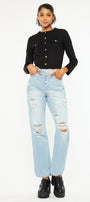 Paula 90's Straight Fit Leg Jeans - Official Kancan USA