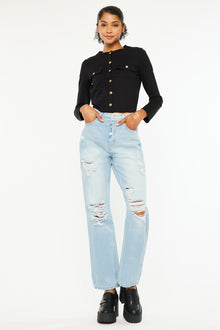  Paula 90's Straight Fit Leg Jeans - Official Kancan USA