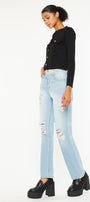 Paula 90's Straight Fit Leg Jeans - Official Kancan USA