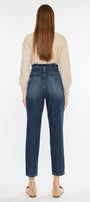 Thalia Ultra High Rise Belted Mom Jeans - Official Kancan USA