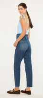 Thalia Ultra High Rise Belted Mom Jeans - Official Kancan USA