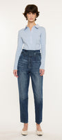 Thalia Ultra High Rise Belted Mom - Official Kancan USA