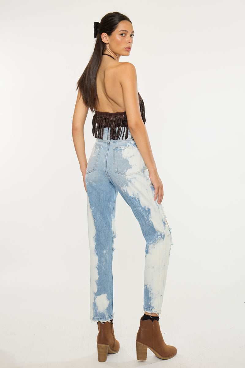 Moon High Rise 90's Boyfriend Jeans